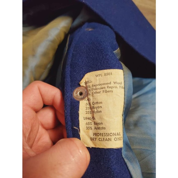 Vintage 50s University of Michigan Wolverines Football Varsity Letterman Jacket - Picture 3 of 9